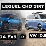 ARTICLE KIA EV9 VS VOLKSWAGEN ID BUZZ HEADER