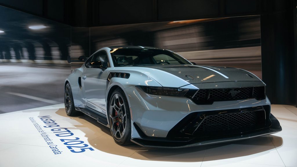 SALON AUTO MONTREAL 2025 MUSTANG GTD