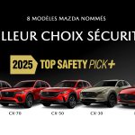 HEADER IIHS TOP SAFETY PICK 2025 MAZDA